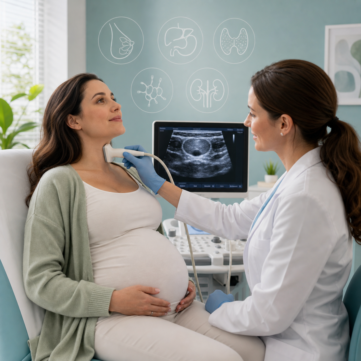 Tehotná žena na ultrazvuku - ktoré USG vyšetrenia u nás môžete absolvovať?
